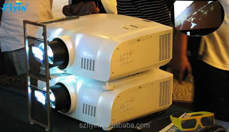 Проектор высокой яркости WUXGA 10000 люмен 4K для сцены наружного лазерного 3D проектора