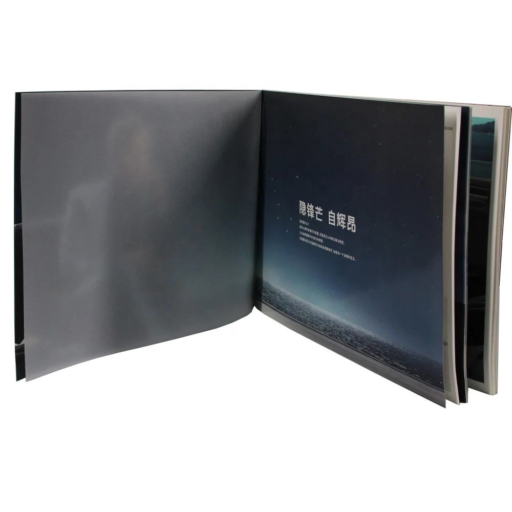 Full color pantone paper printing catalog