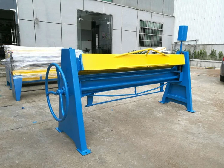china galvanized manual sheet metal edge folding machine from  manufacturer