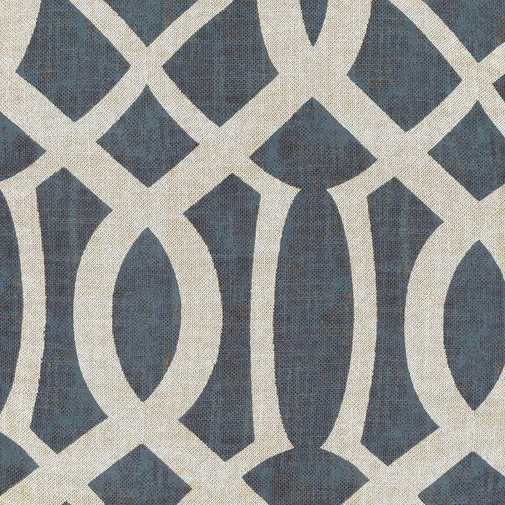 latest design Printing black out curtain printed window faux linen curtains for living room