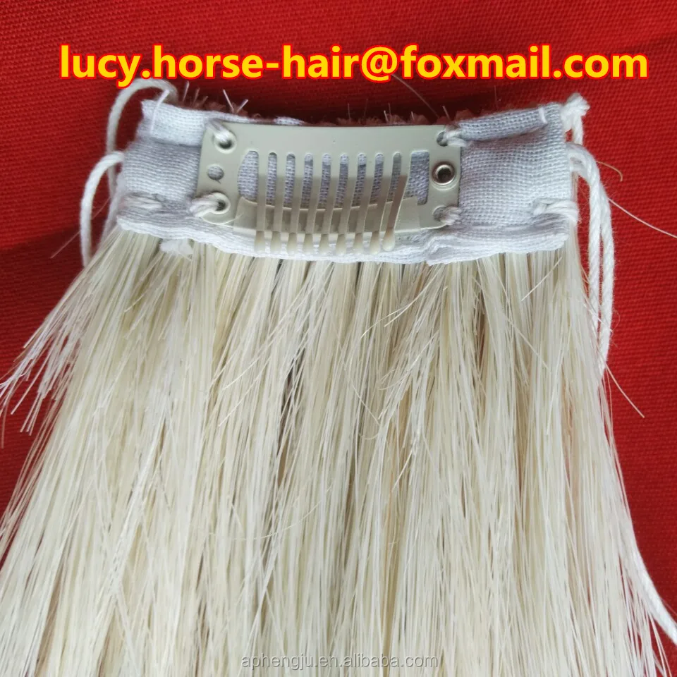 horse forelock extensions for horse racing false tail , false forelock , false mane extension
