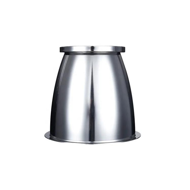 Stainless steel moistureproof led flashlight reflector cup