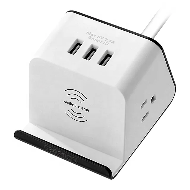 
power extension socket plug with usb charger 