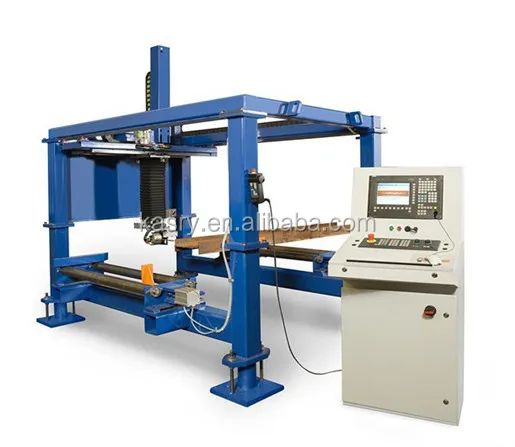 H beam processing machinery cnc plasma and oxy cutting robot // profile steel cutter
