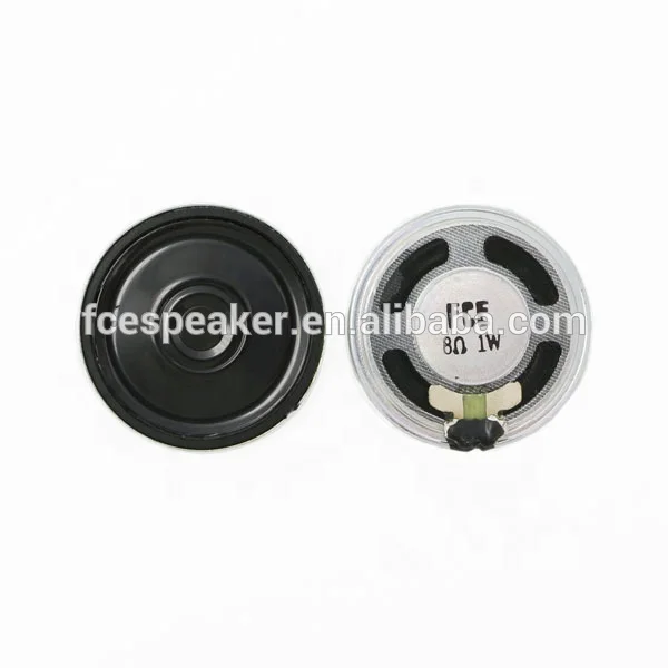8ohm 1W 36mm elevator speaker for interm or radio