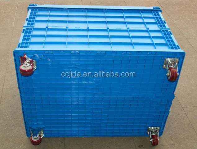 Продвижение ограничений по времени, 20% скидка, использование на ферме, надежные складные пластиковые ящики для хранения фруктов