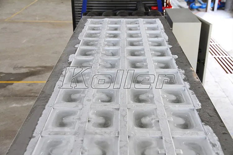 Машина для прямого охлаждения льда Koller гигиенических и чистых блоков 1 т/день