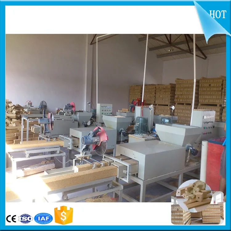 Сжатый Опилки Блок делая машину / дерево поддон для ног пресс машина опилками блок делая машину