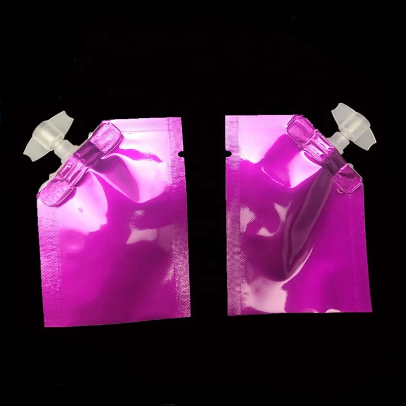 5/10/20/30ML Small liquid shampoo packaging foil bags heat seal spout bag