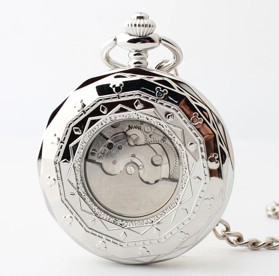 Silver Galaxy Pocket Watch Necklace and Your Choice of Planet, Moon, Sun, Star, Nebula, Galaxy - Space Jewelry WAT0003