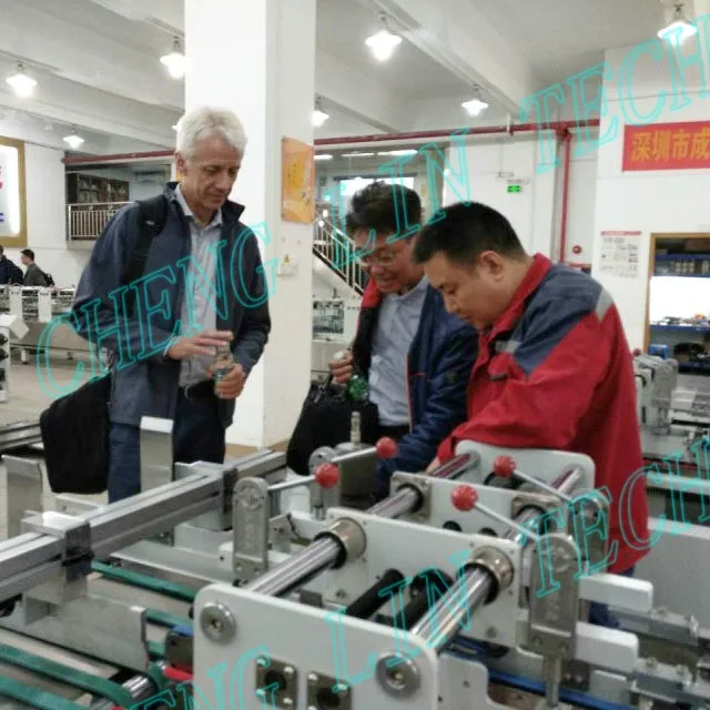 Automatic Folder Gluer Machine with Pre-Folder and Crash Lock Bottom from Shenzhen Chenglin