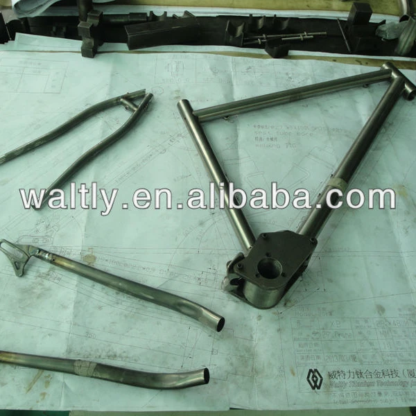 29er bicycle   titanium pinion gear box bike frame