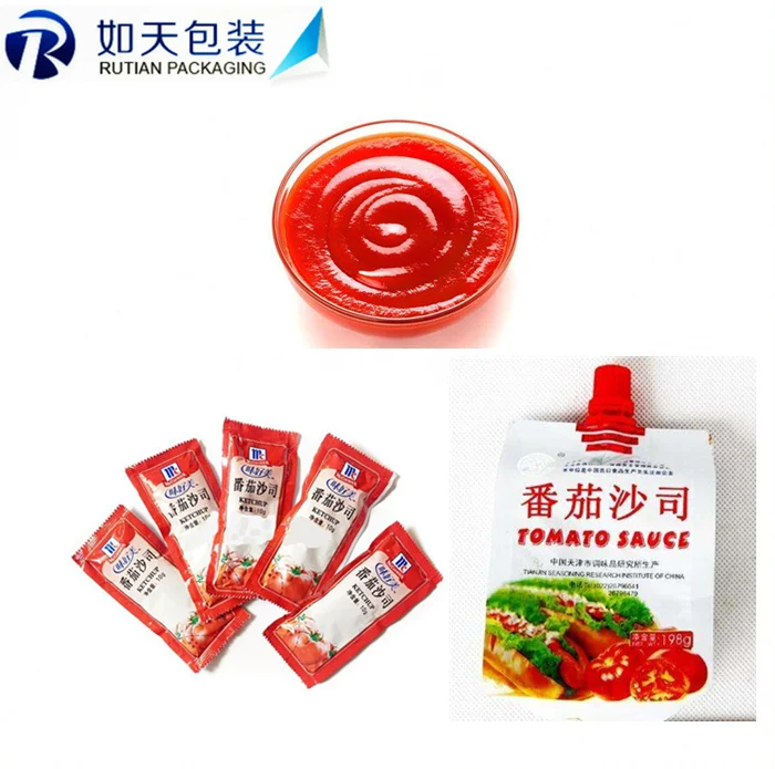 
Milk/juice/sauce/cream/jam liquid satchet packaging machine 