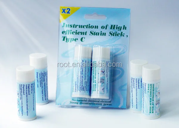 Laundry Clothes/Fabric Usage Magic Ink Stain Remover Stick