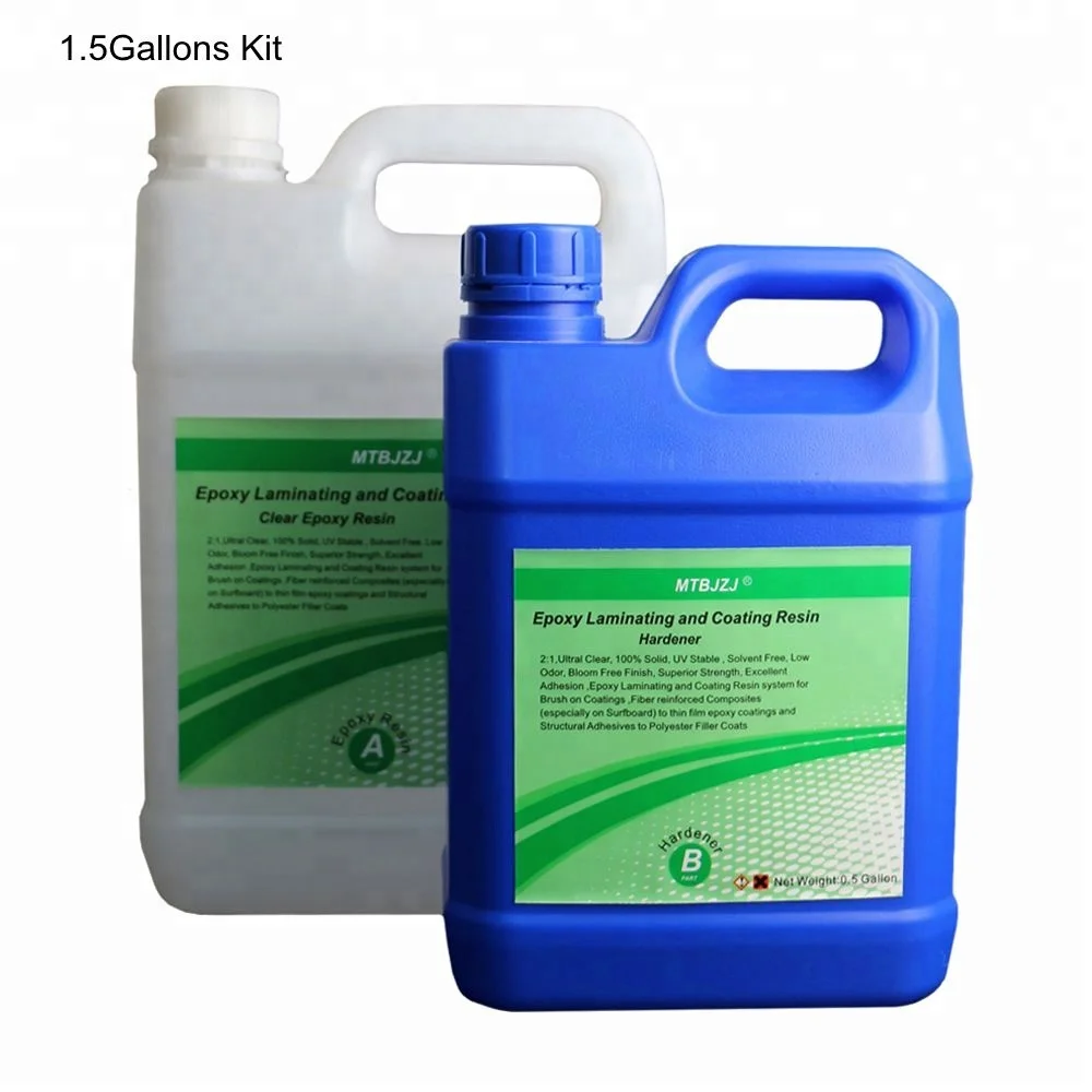 
Clear Epoxy Surfboard Laminating Resin 