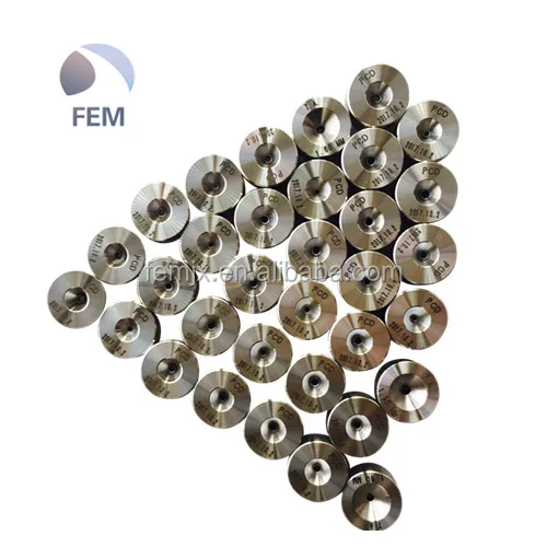 PCD flat wire drawing dies
