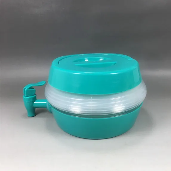 Collapsible Folding Water Dispenser Portable Drinks Container Camping With Tap foldable container with tap