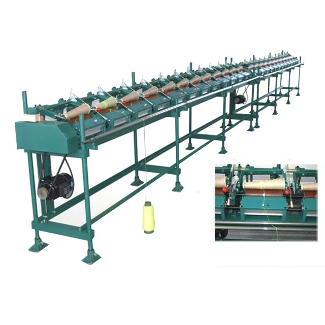 Cone to cone yarn winding machine textile machinery