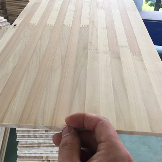 Factory price lightweight natural paulownia lumber for sale