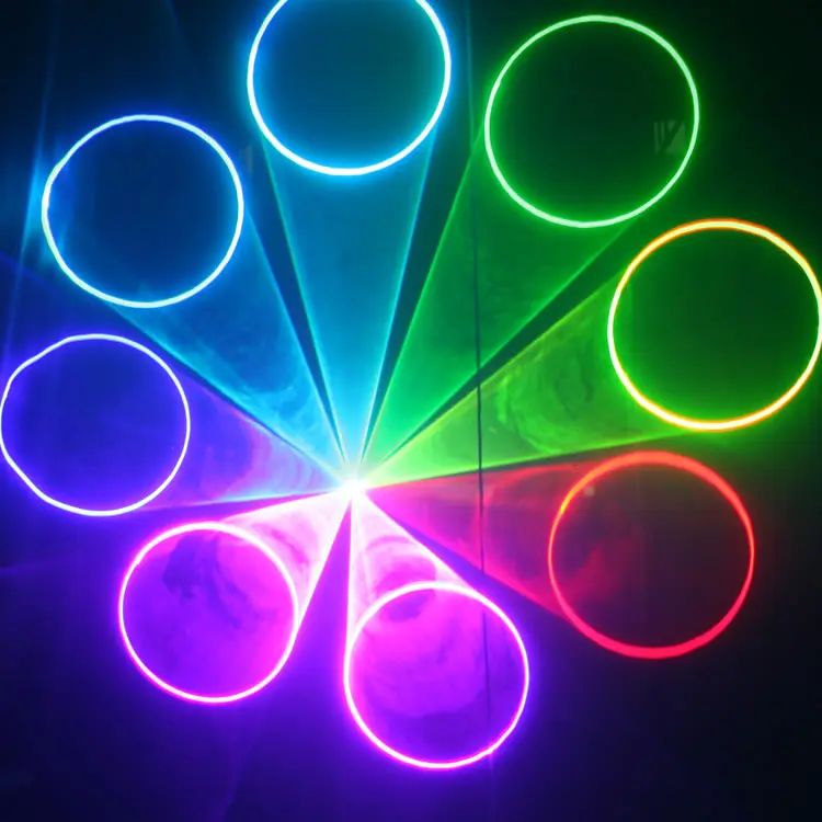 DJ Disco Laser Projector 1 Watt RGB ILDA Laser Light
