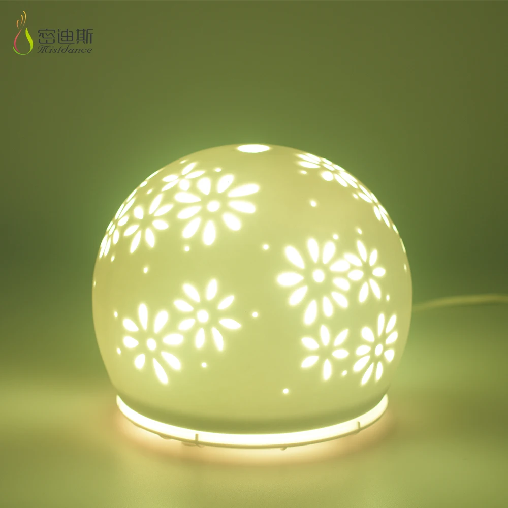Carved ceramic electric diffuser essential oil accessories electric perfume and mist diffuser electric fragrance oil lamp