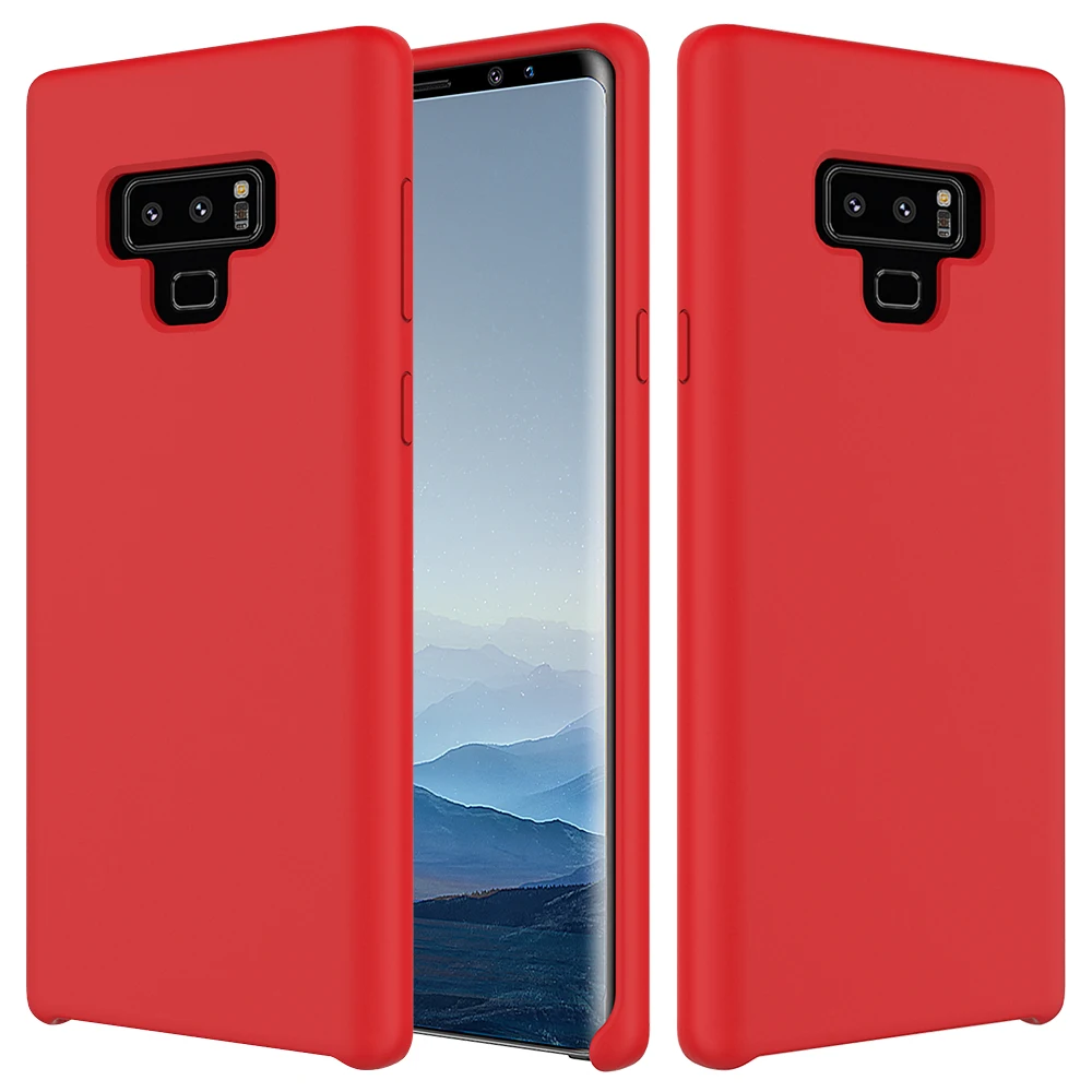 Premium Liquid Silicone Phone Case For Samsung Galaxy Note 9 Soft Cover