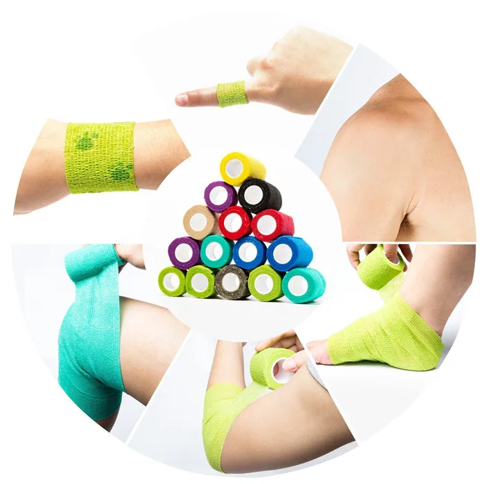 
Veterinary Waterproof Elastic Medical Cohesive elastic Bandage 