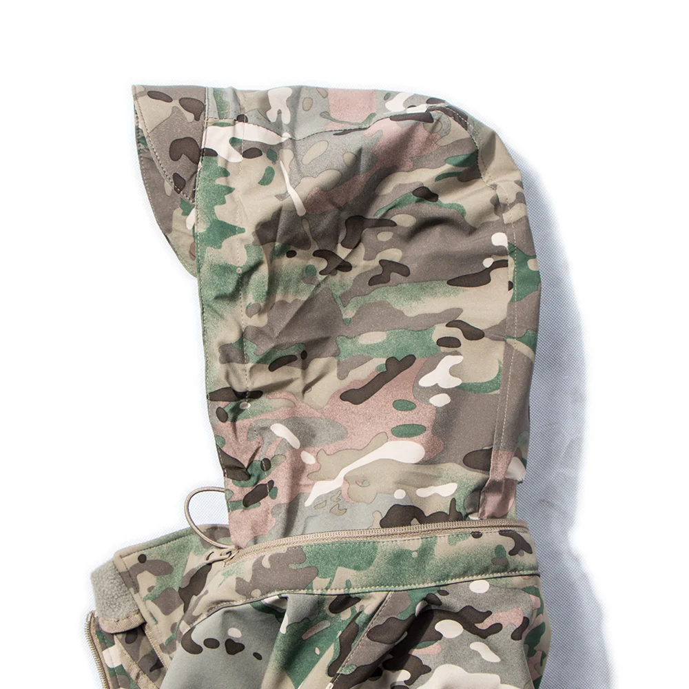 
outdoor hunter camouflage softshell/ shark skin breathable jacket 