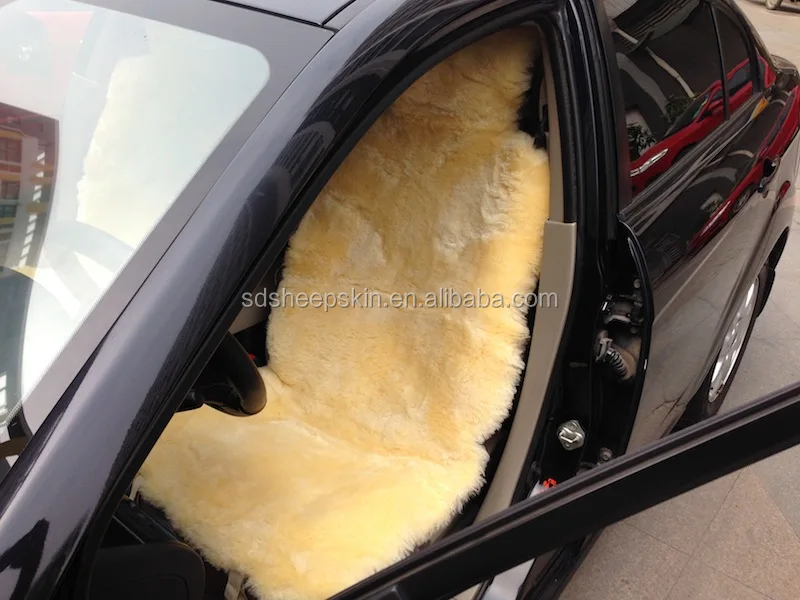 China wholesale 2024 High Quality comfortable australian sheepskin car seatcovers
