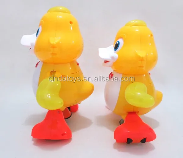 Cute cartoon products Can dance yellow duck with light and music new kids toys for sale