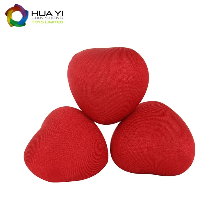 Medical Soft Material Strengthen Hand Exercises Relief Stress Squeezing Smiley Ball Heart Stress Ball With Free Sample