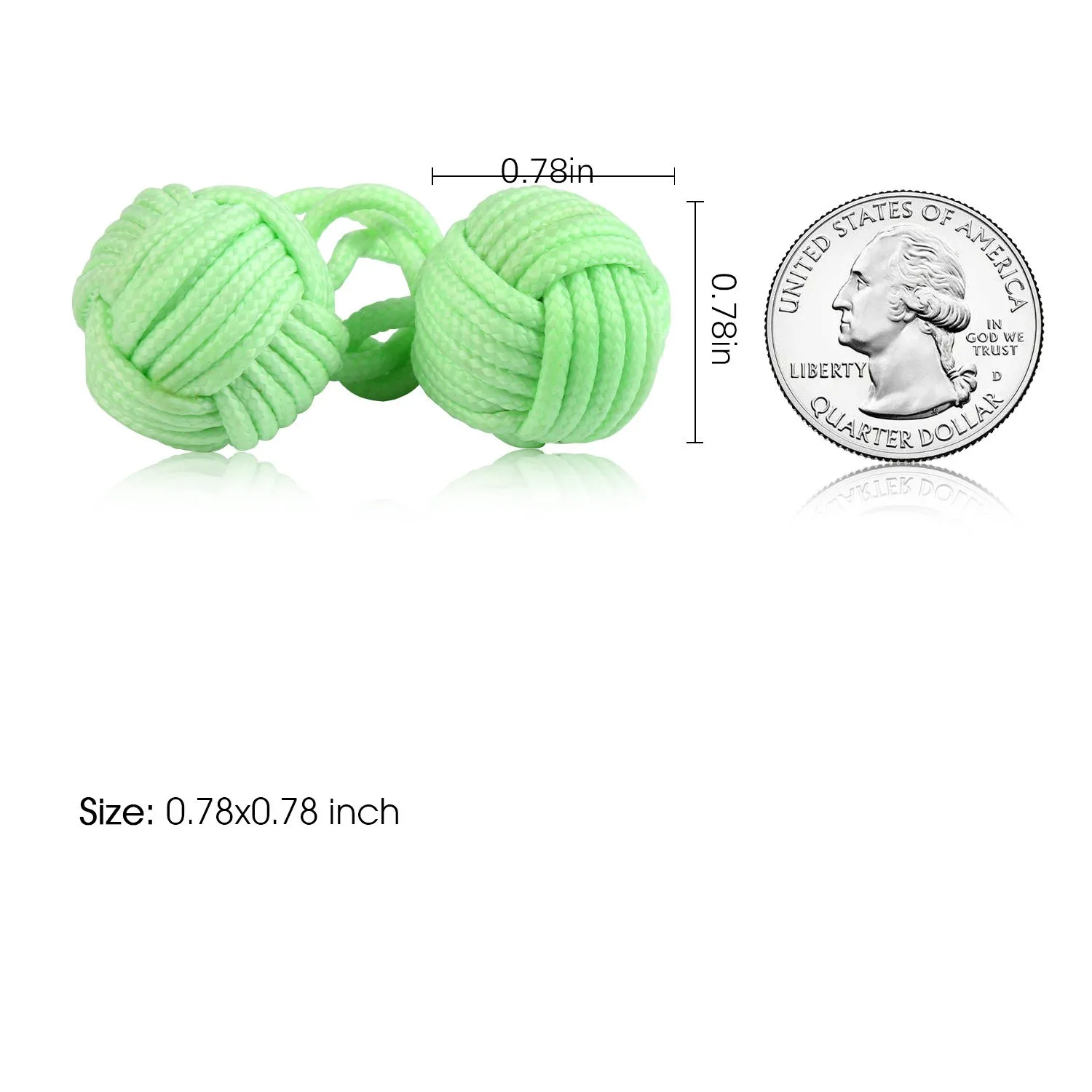 yellow style paracord double monkey fist toys handmade weave paracord monkey fist toys