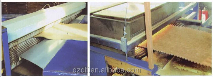 DLF cooling pad production line