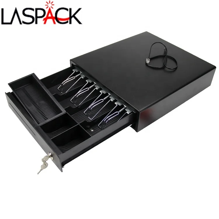 
Supermarket automatic portable cash register drawer box machine pos system rj11 