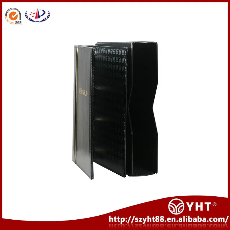 OEM&OEM Available pvc sheet paper money album with included 10 interior pages