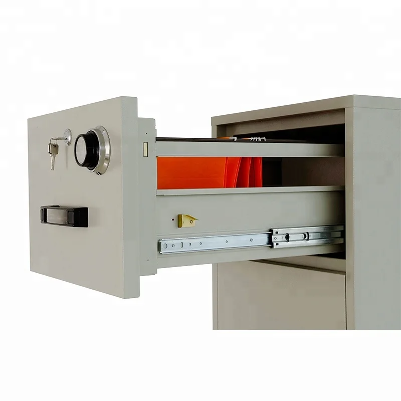 2/3/4 drawer antimagnetic fireproof filedocument cabinet 2hours fire resistant baby cabinet safety with locks