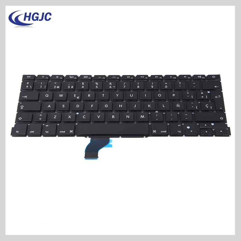 
Original new laptop Keyboard SP layout for Macbook Pro Retina 13' A1502 Spanish keyboard Year 2013 2014 2015 