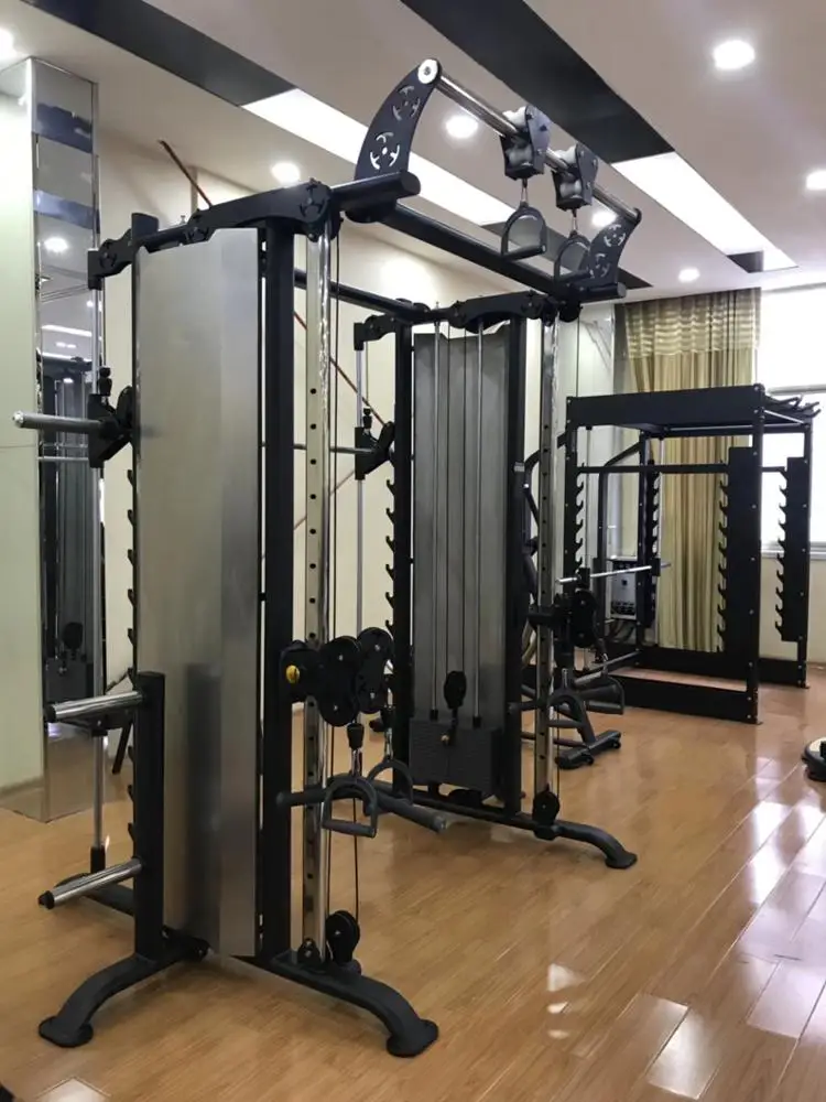 Jinggong Commercial Gym Multi Function Functional Trainer & Smith Machine Fitness