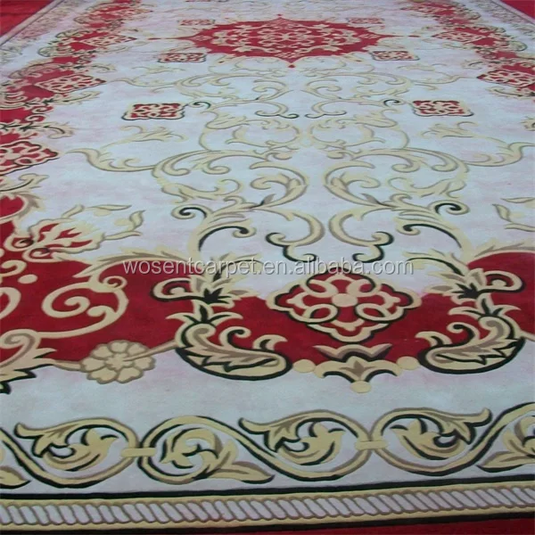 Chinese Wool Handmade Carpet Rug Flower Design Carpets and Rugs Wall to Wall Wool Carpet