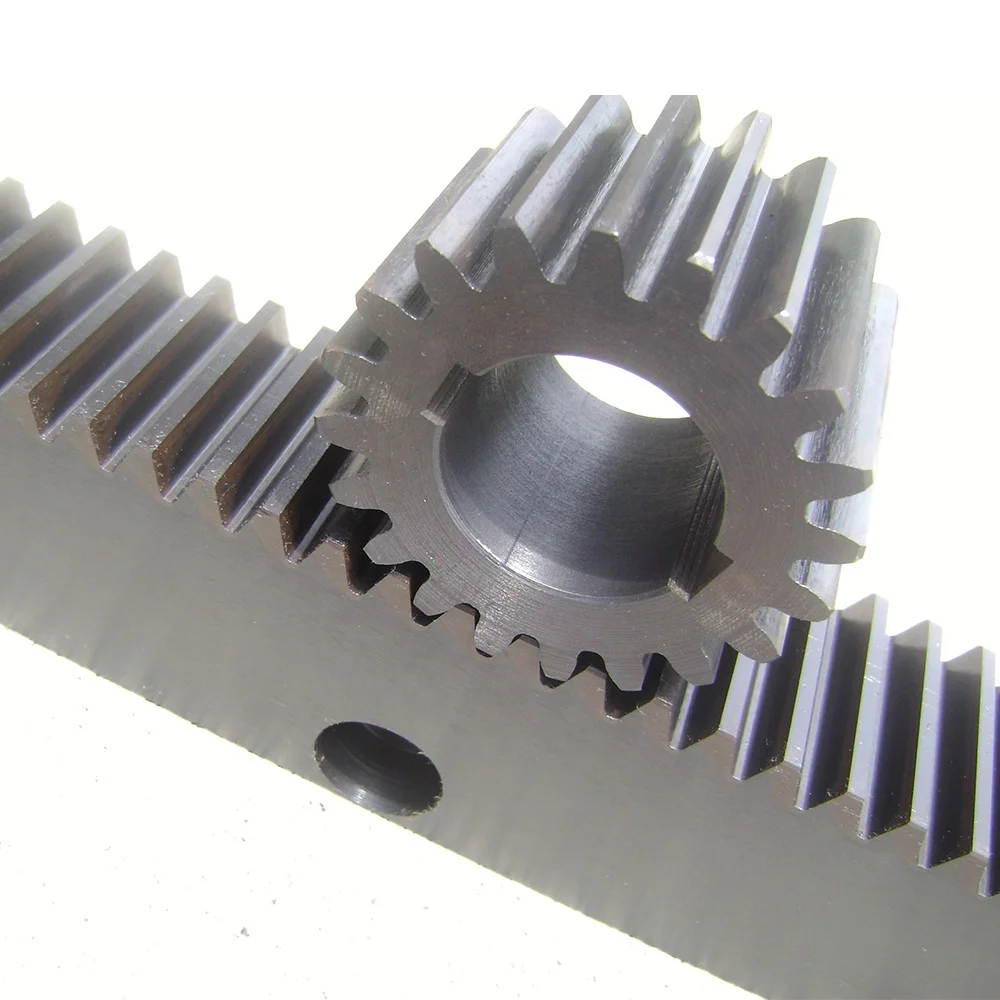 
m1.5 m2 m2.5 22x22x1000 mm Spur CNC pinion gear rack 