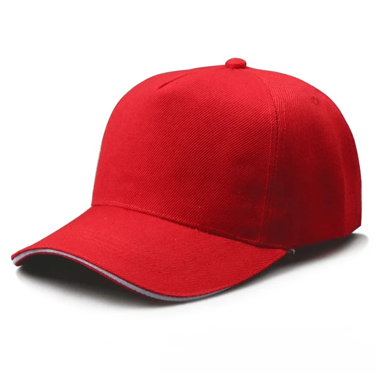 China factory wholesale 2021 cheapest travel agency red caps cricket cap