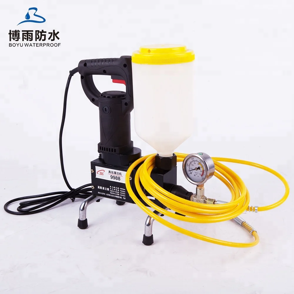 waterproof high pressure grouting Injection pumping machine Polyurethane Foam Filling Machine 9988