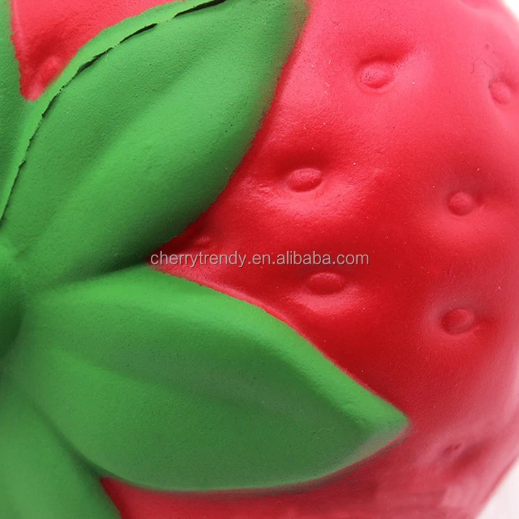 
Slow Rising Jumbo Strawberry Squishy 