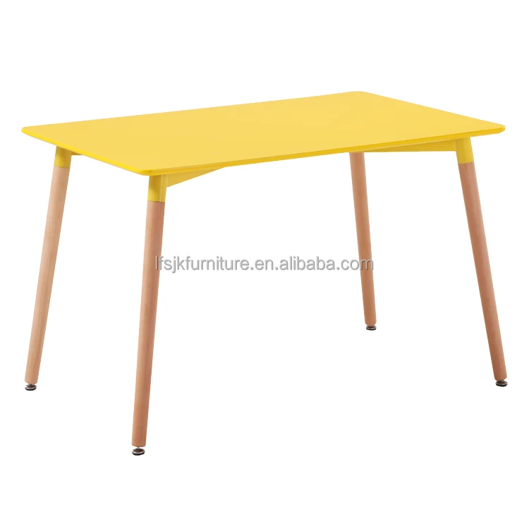 
Luxury modern square mdf dining table 