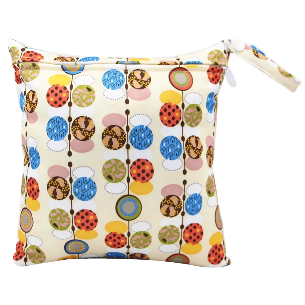 Waterproof pul fabric baby wet bags pul wet bag