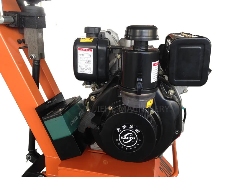 
Asphalt Road Milling Machine with Electric Start 178F Diesel Engine,200mm Milling width and 5mm depth, CE Certificate (JHE-200D) 