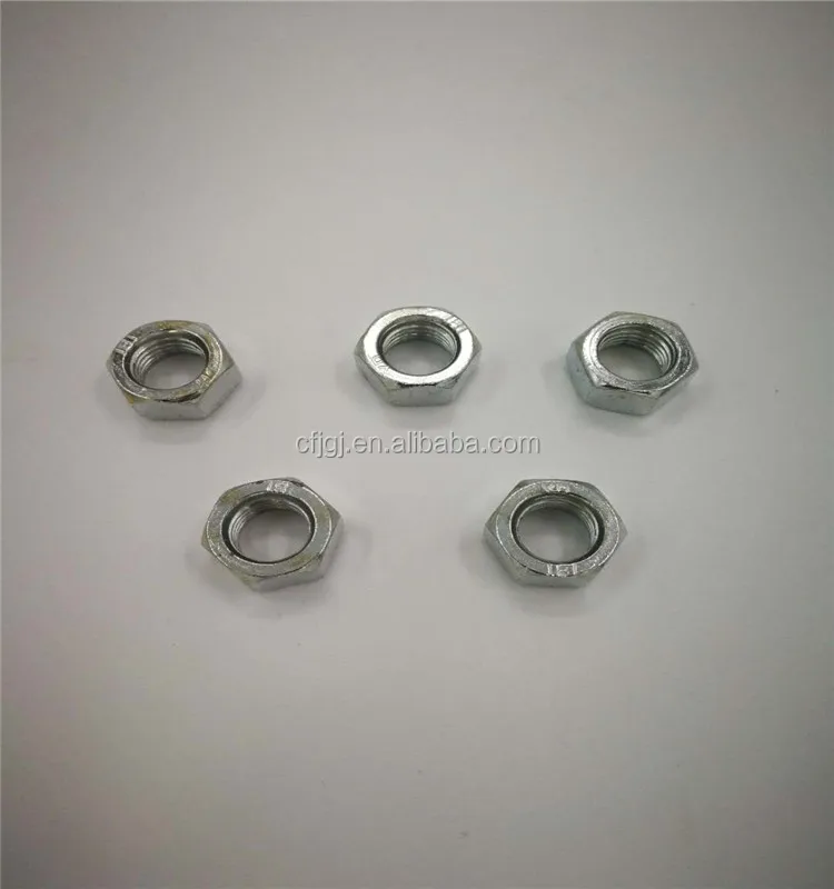 
DIN 985 lock nuts types hardware products nylon insert hexagon lock nuts 