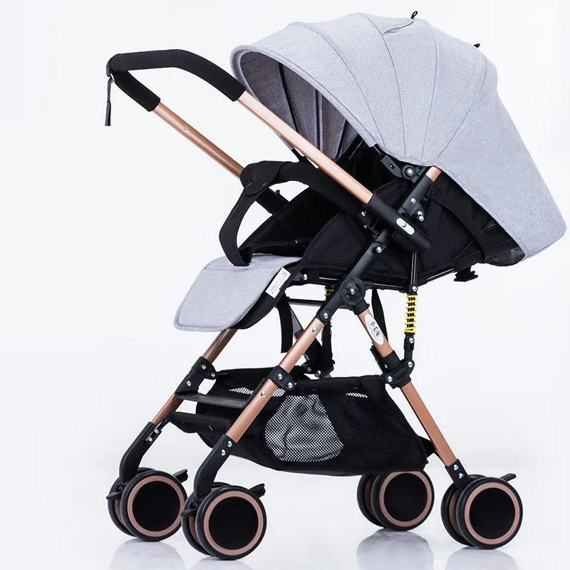 Buggy board reversible handel foldable stroller