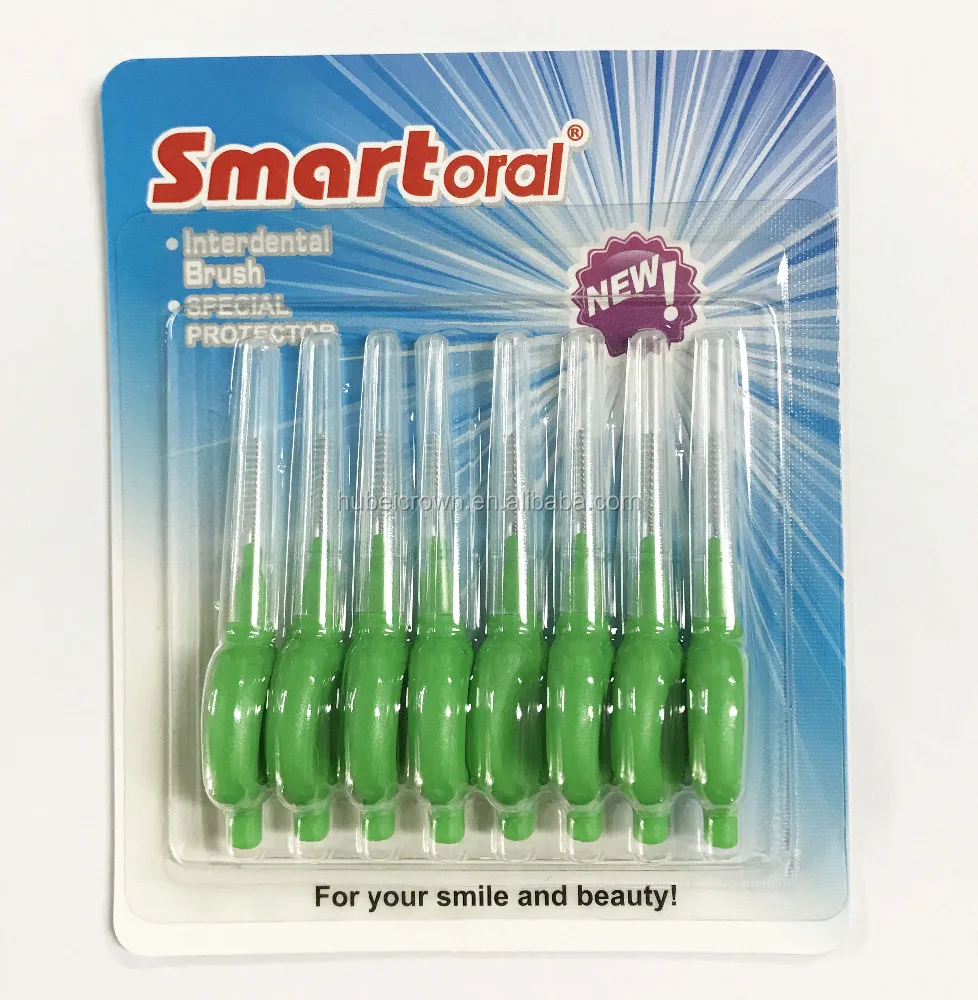 Professional Stainless Steel Wire Dupont bristle Interdental Brush Toothbrush