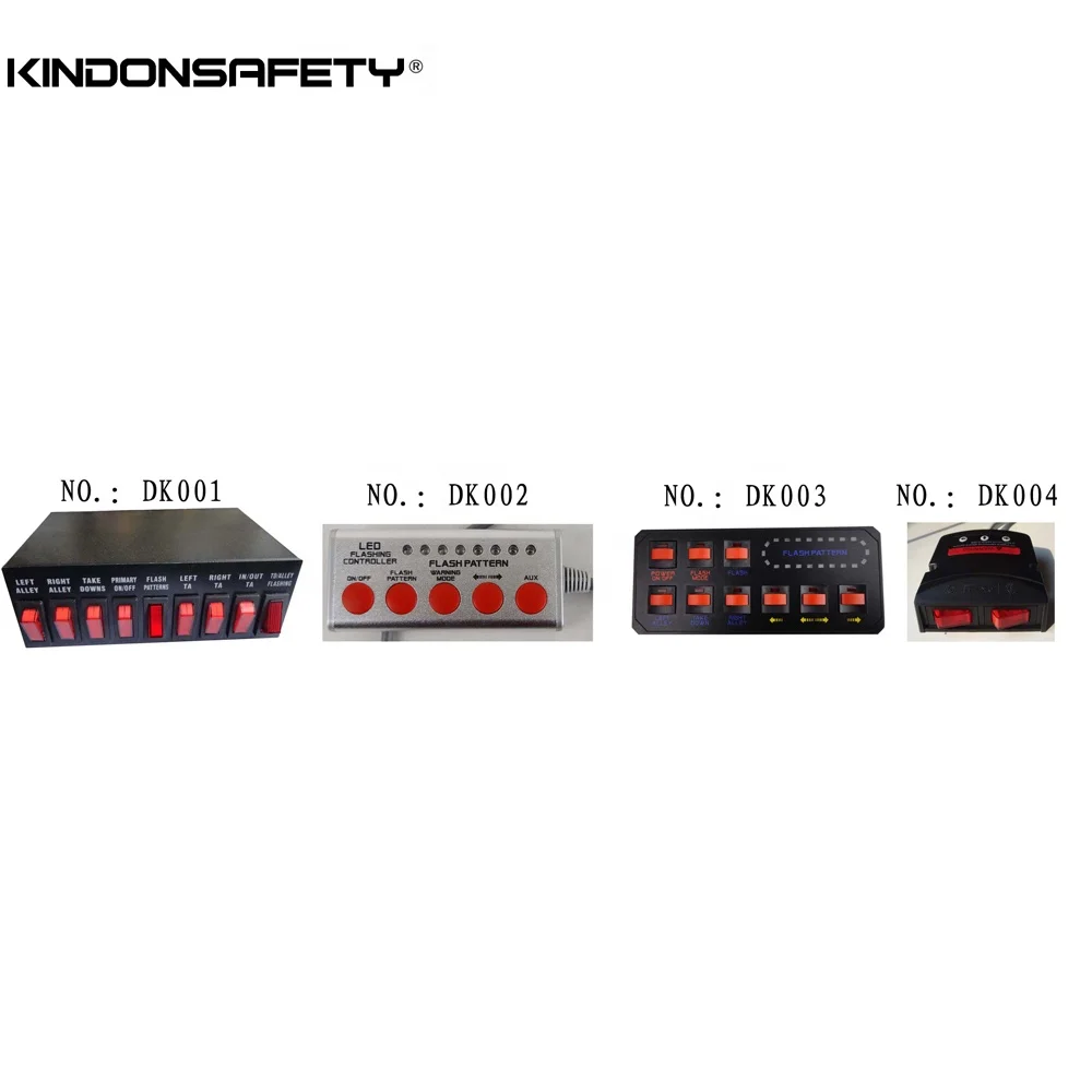 SAE approved Double rows LED light bar for ambulance cars 1W Linear LEDs 264 Watt Silver or Black Aluminum 48 inch TBD6871D